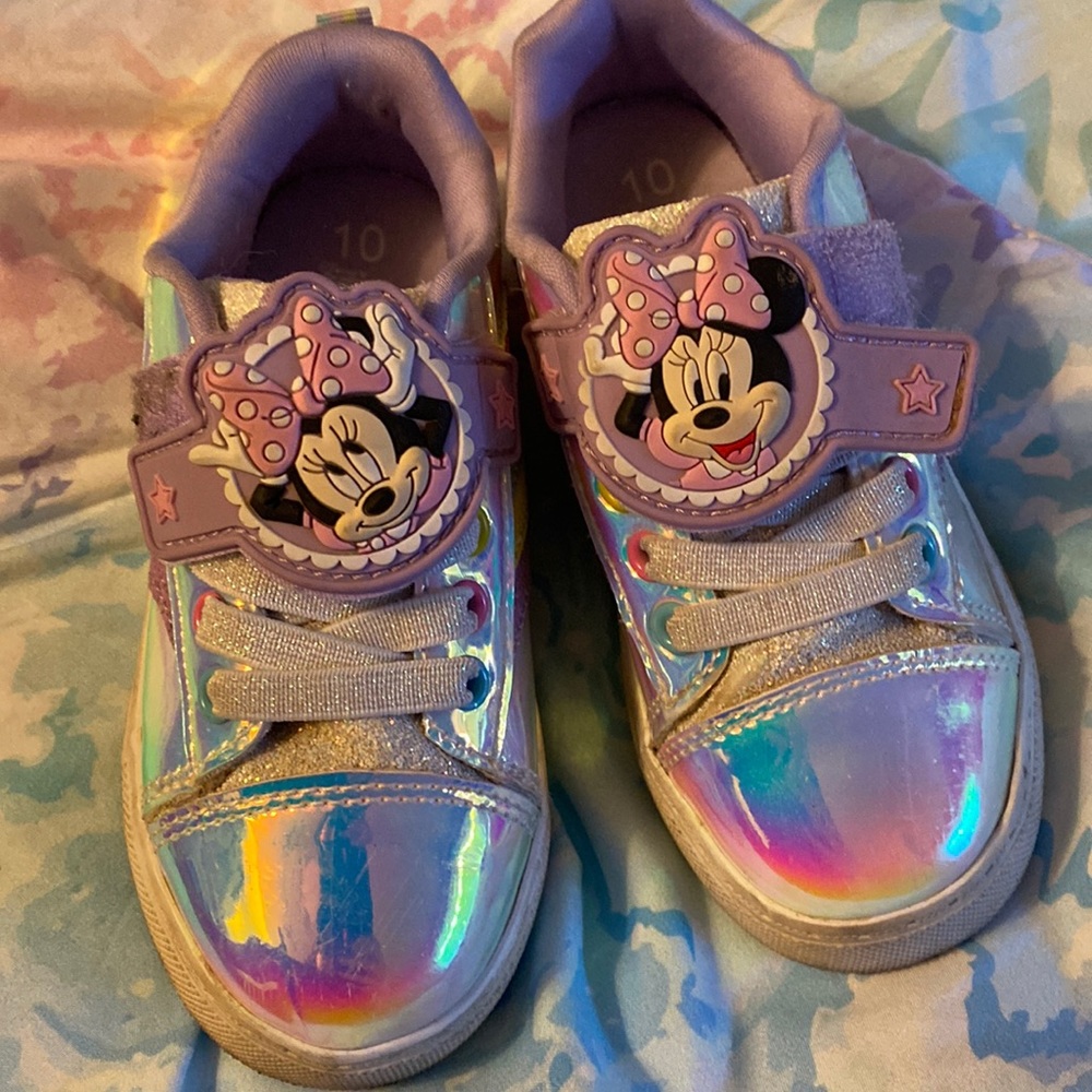 Size 10 toddler Mini Mouse shoes